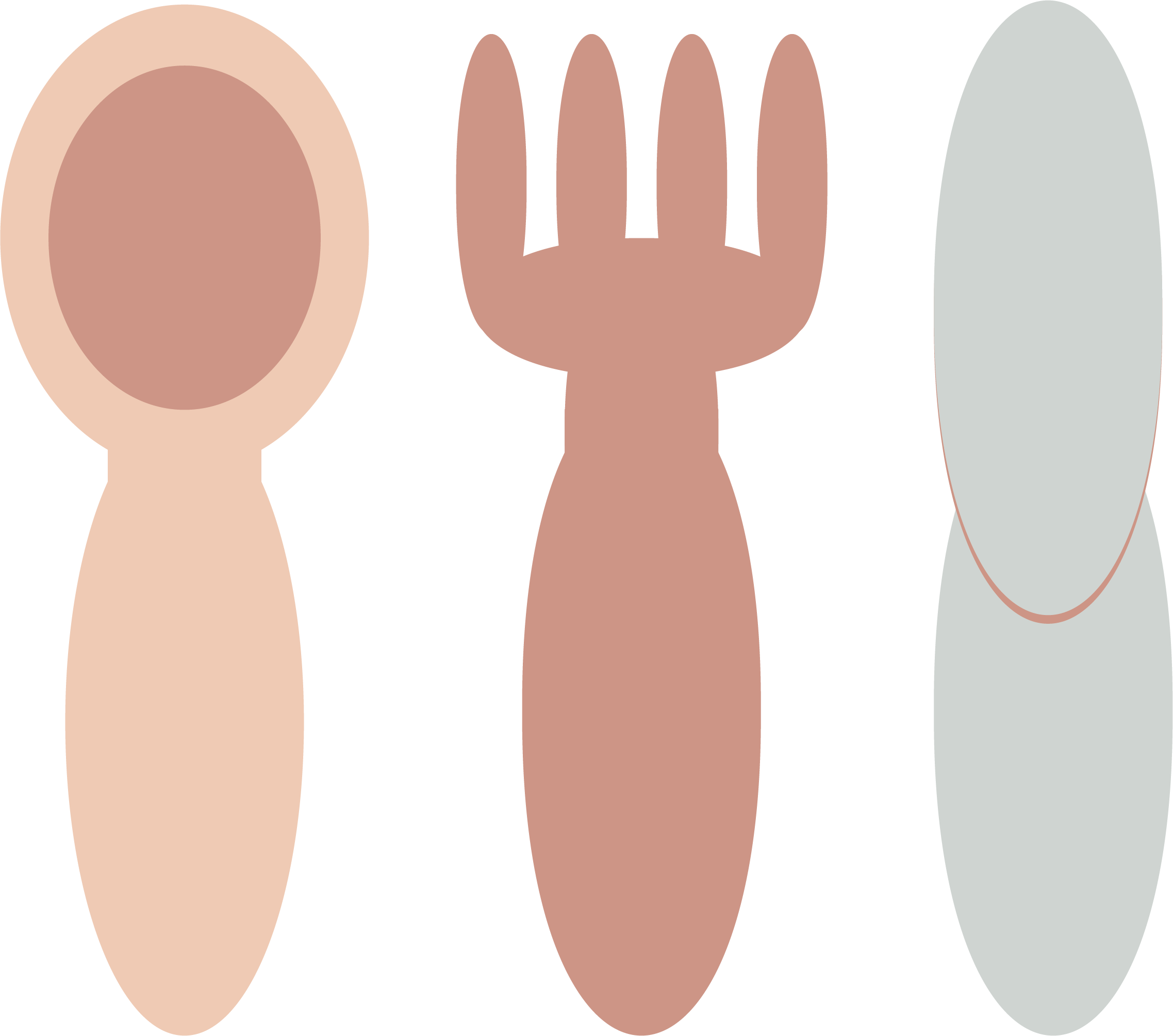 Moosh Monkey - Baby Cutlery