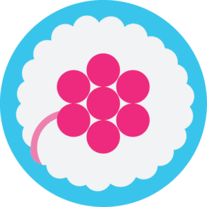 Sweet Sushi - Brandmark Blue Roll