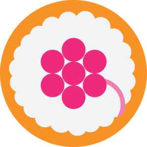 Sweet Sushi - Brandmark Orange Roll