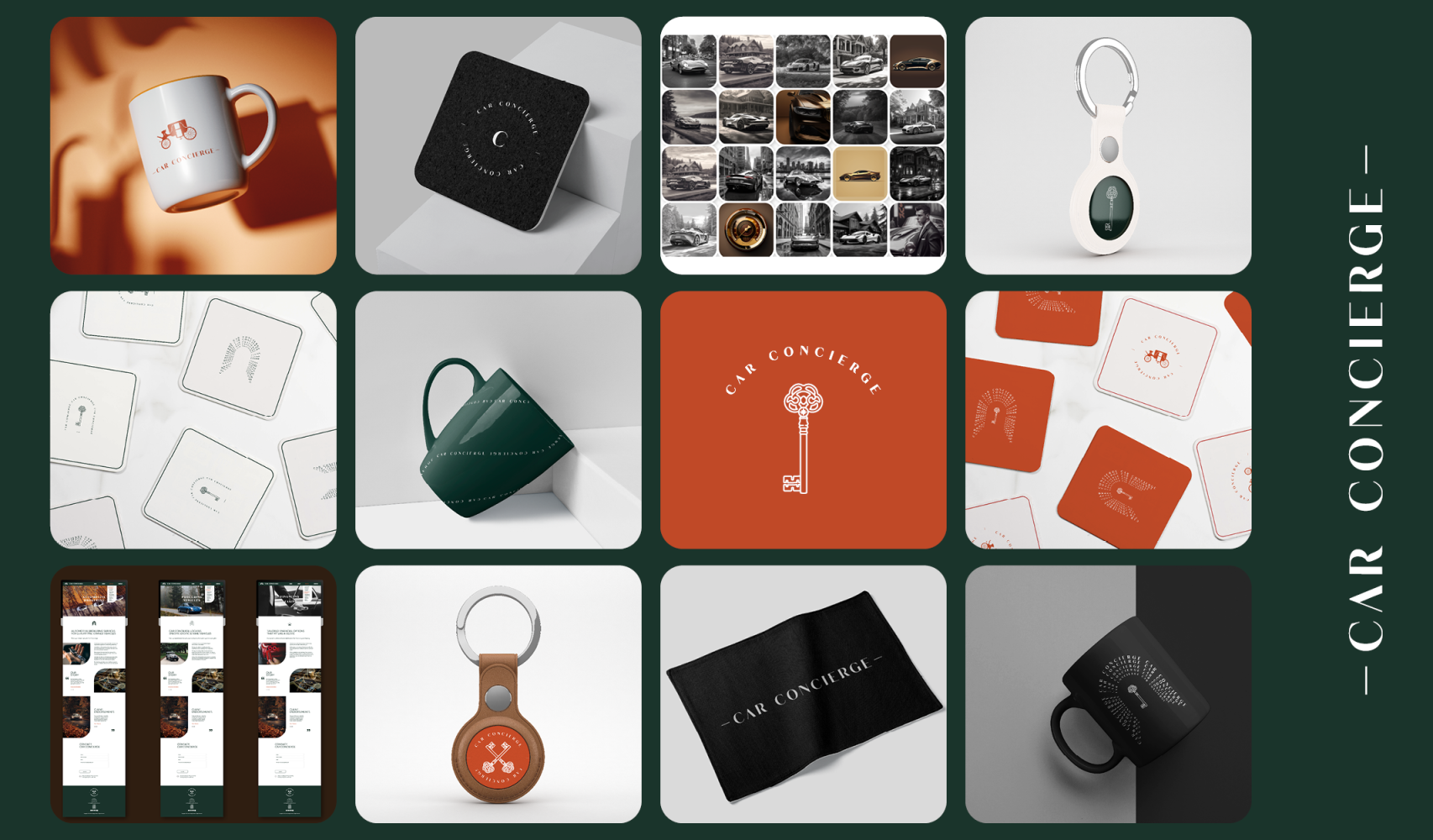 Brand Identity Design: Car Concierge Canada