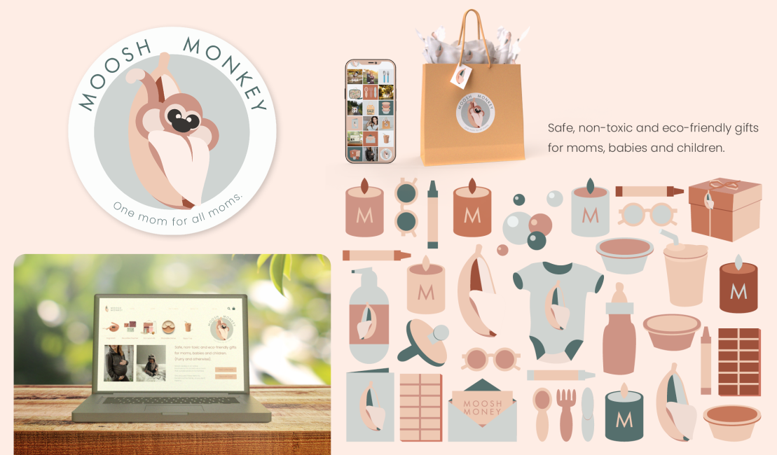 Rebrand: Moosh Monkey