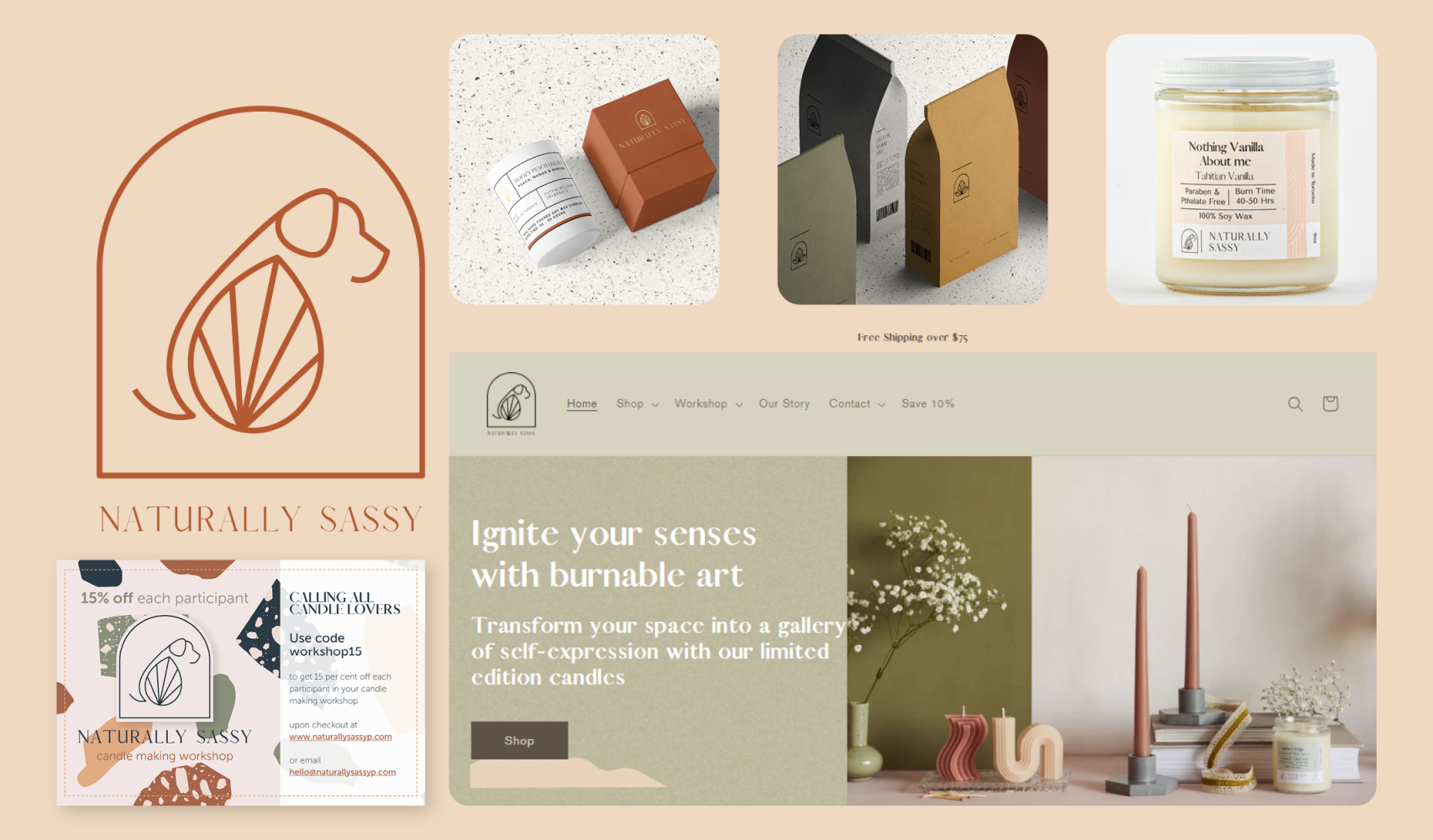 Rebrand: Naturally Sassy