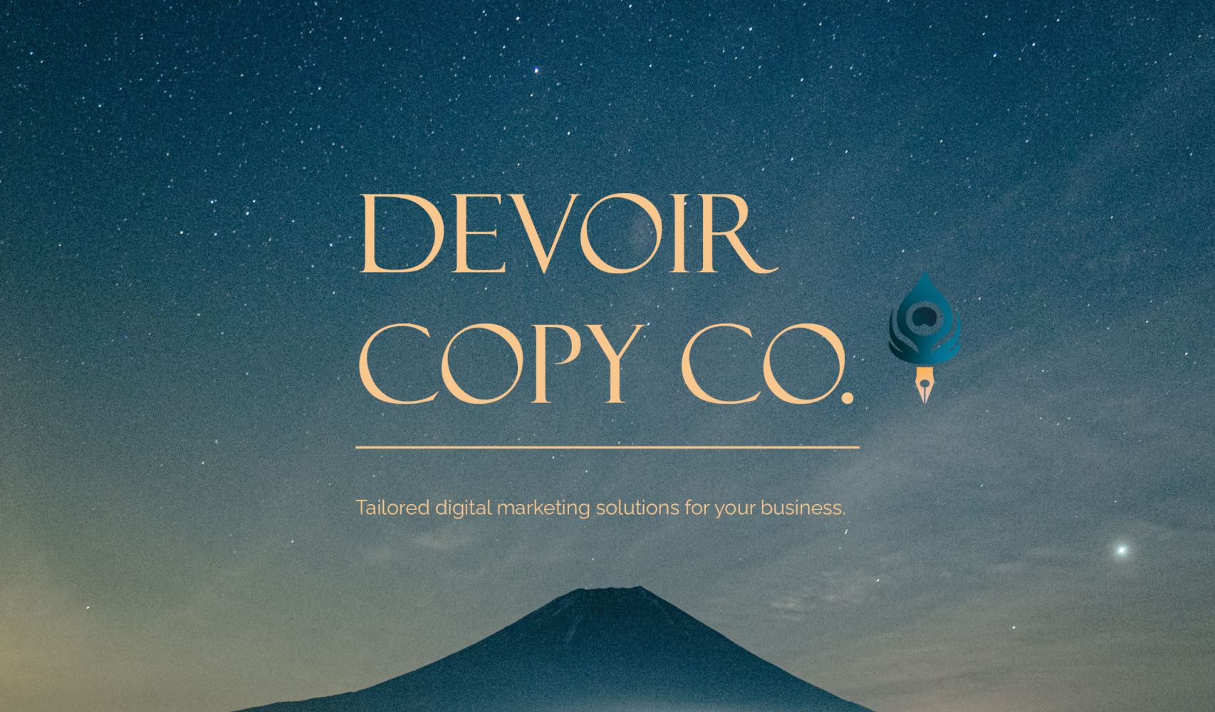 Brand Identity Design: Devoir Copy Co.