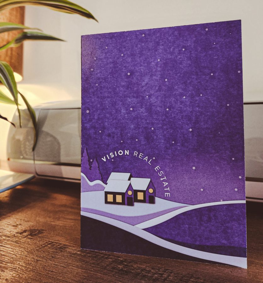 Maison ZOLTS - Vision Real Estate Branded Greeting Card Winter-8