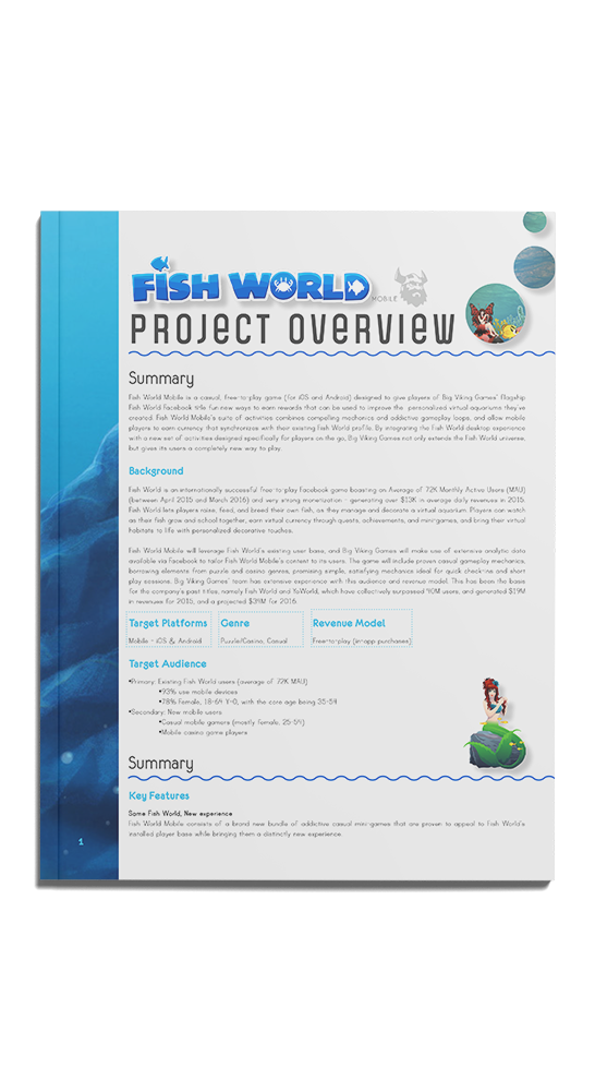 Big Viking Games - Grant Application Design