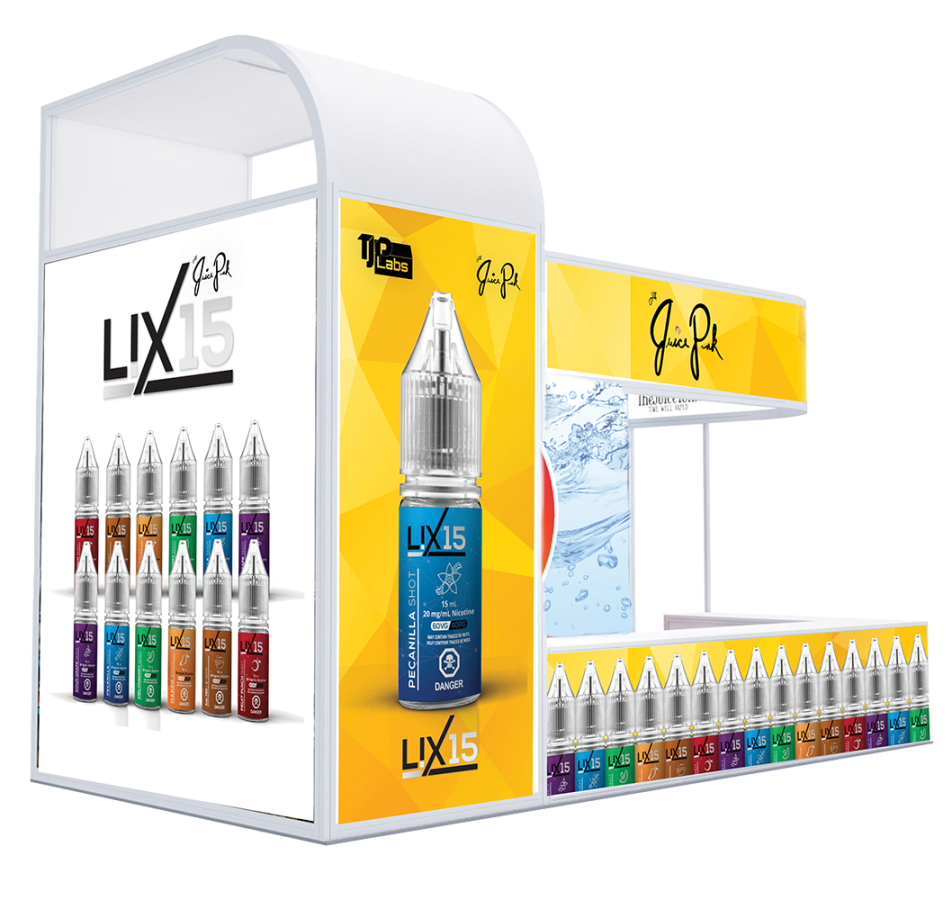 The Juice Punk - Trade Show Booth Design