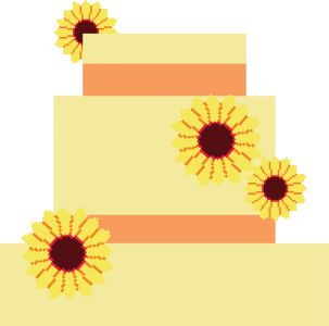 Smashing Good Pinatas - Wedding Cake - Character